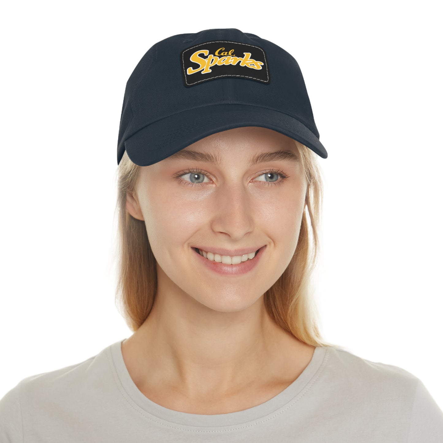 Cal Sparks, Dad Hat with Leather Patch