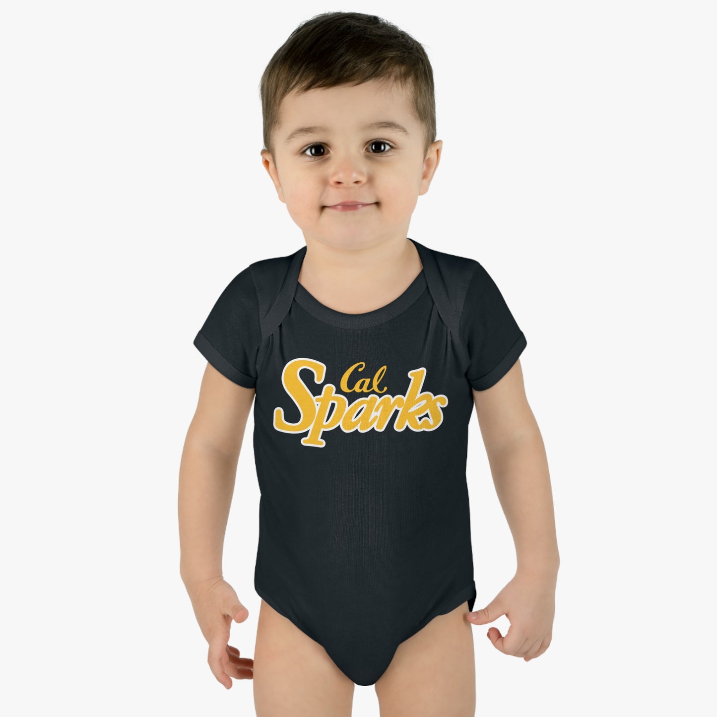 Cal Sparks, Infant Baby Rib Bodysuit