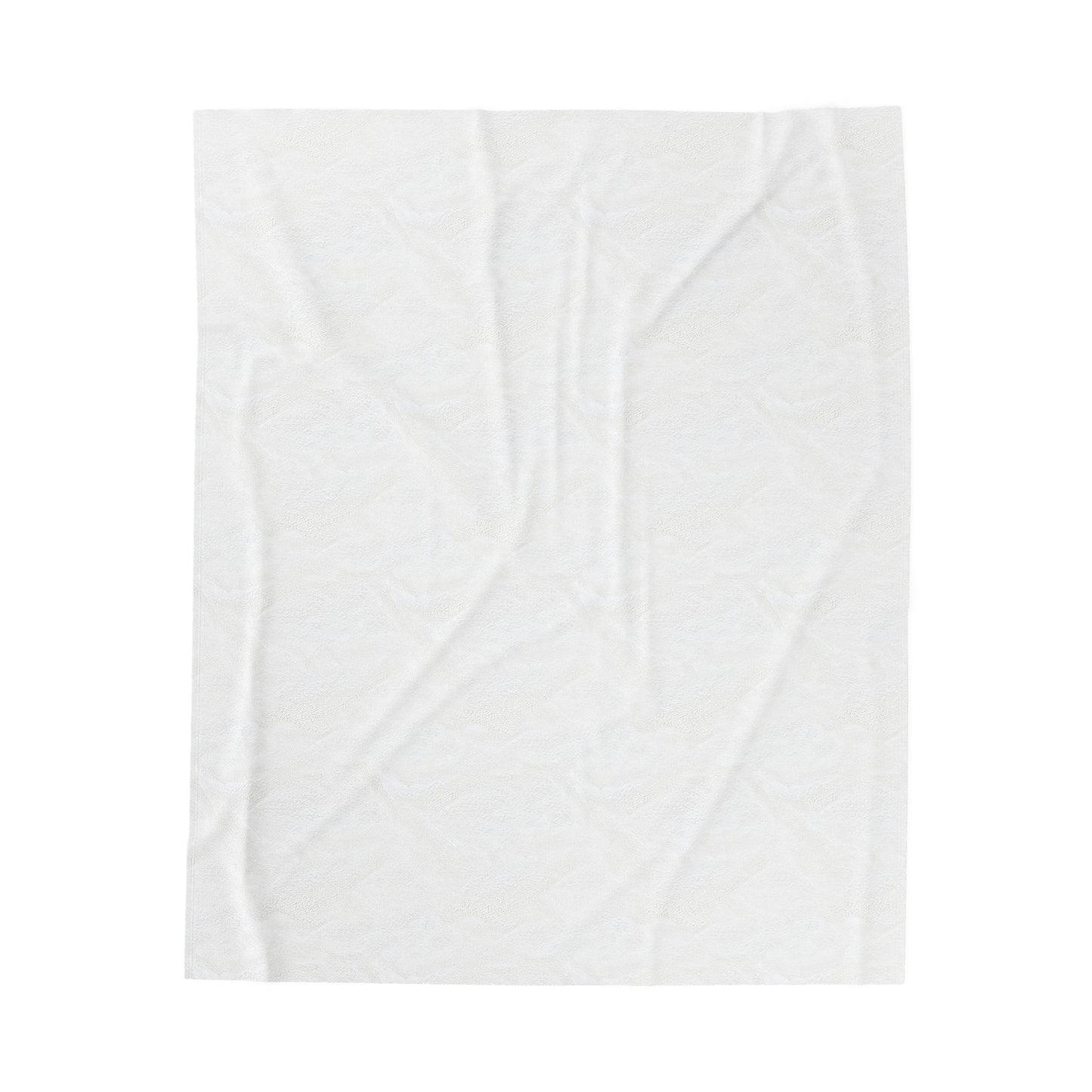 White Cal Sparks Velveteen Plush Blanket