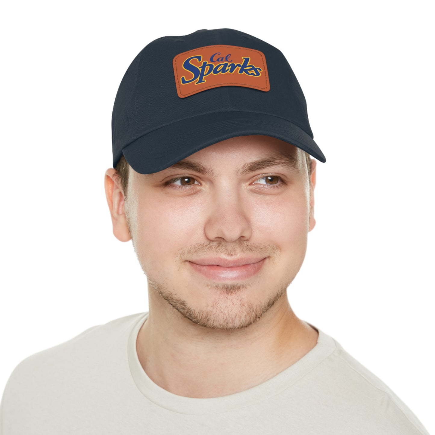 Cal Sparks, Dad Hat with Leather Patch