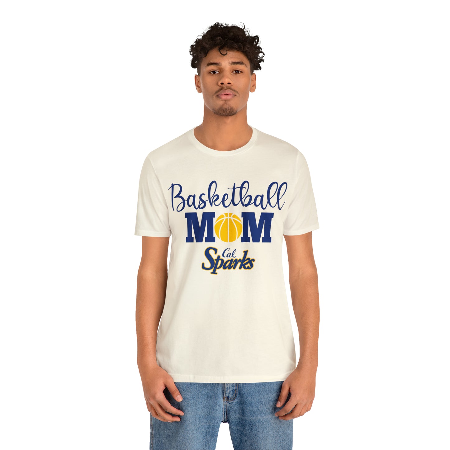 Basketball Mom Unisex Jersey Short Sleeve Tee