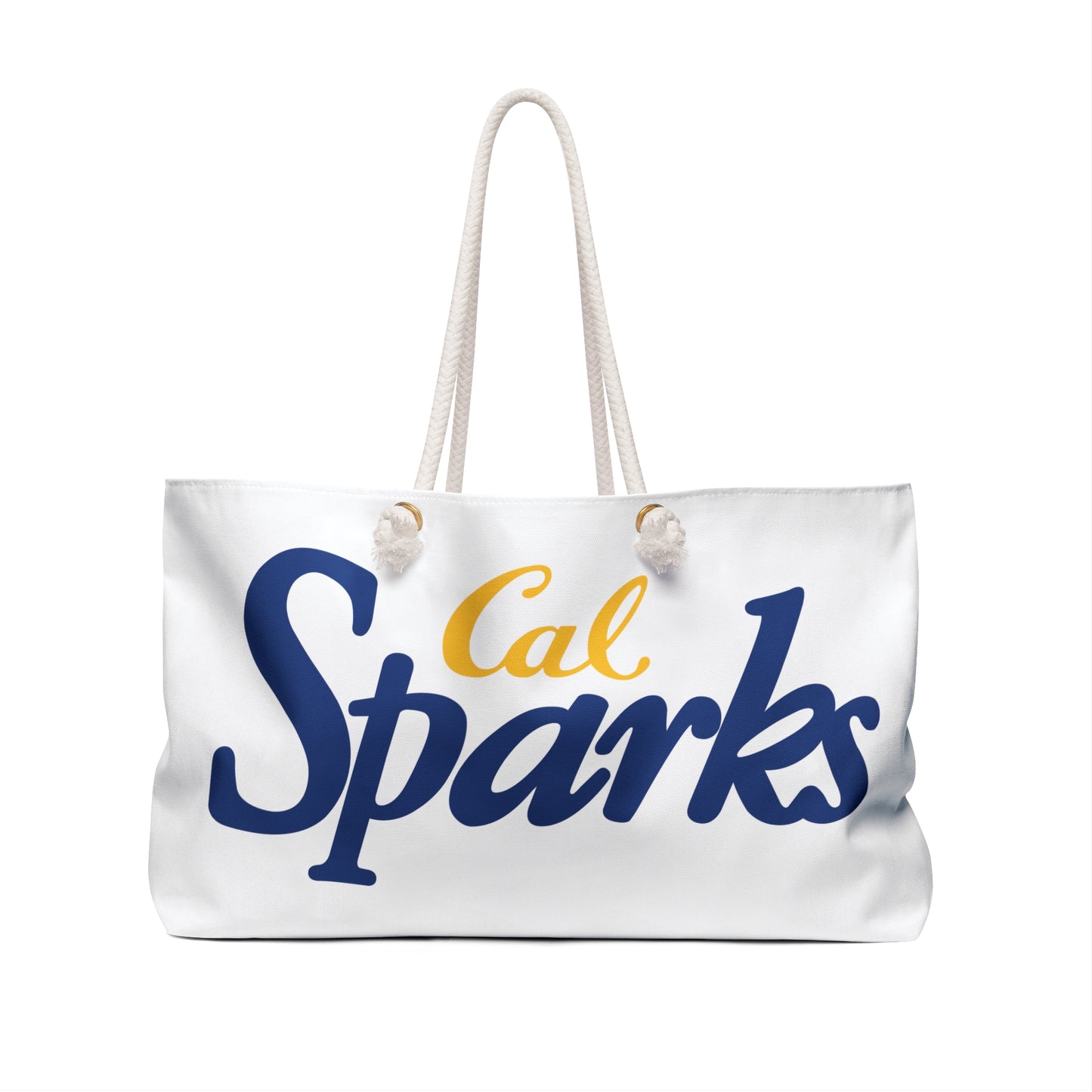 White Cal Sparks Weekender Bag