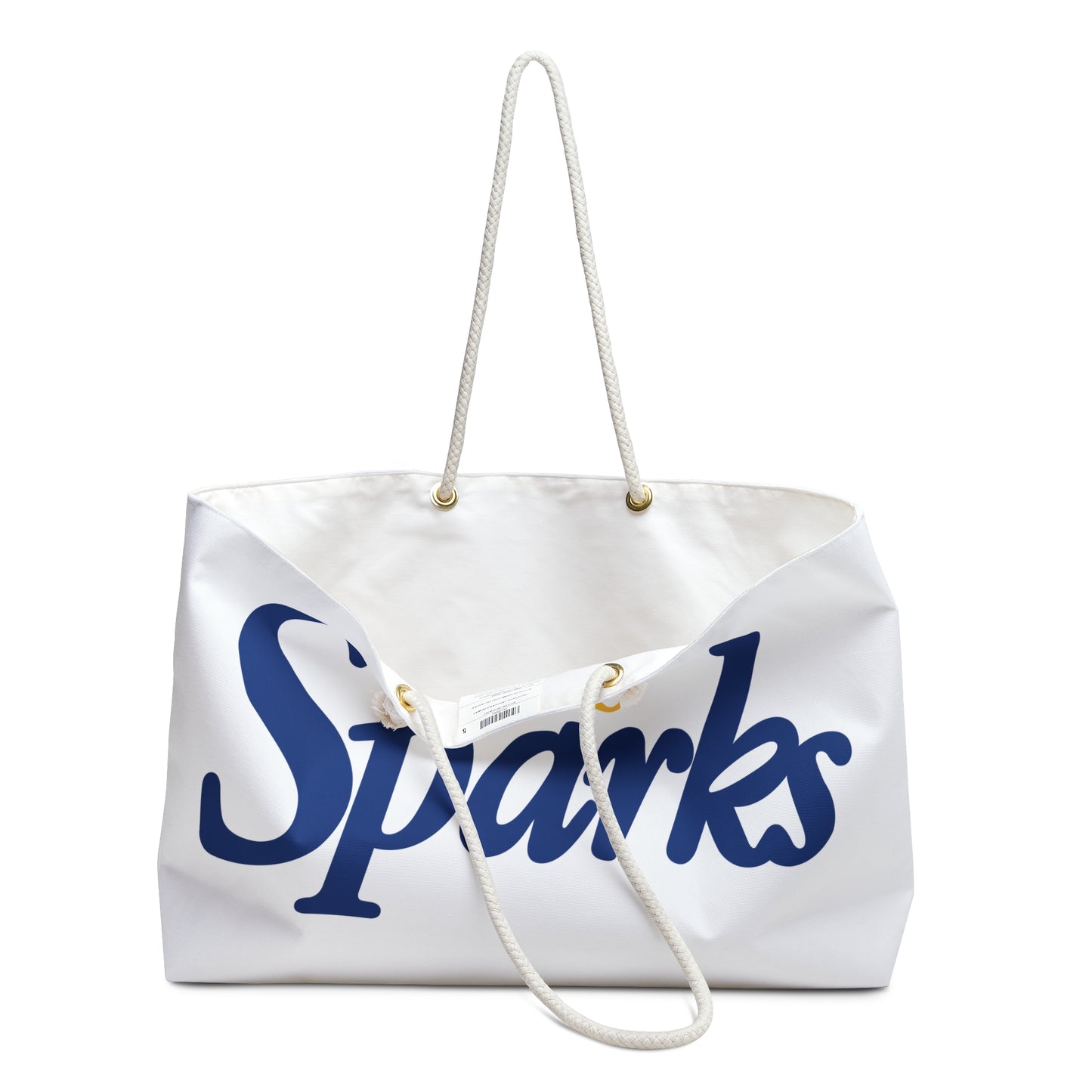 White Cal Sparks Weekender Bag