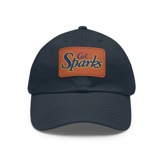 Cal Sparks, Dad Hat with Leather Patch