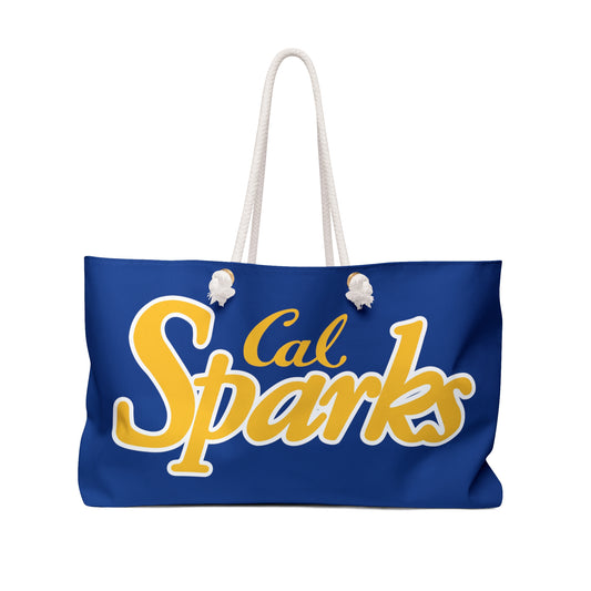 Blue Cal Sparks Weekender Bag