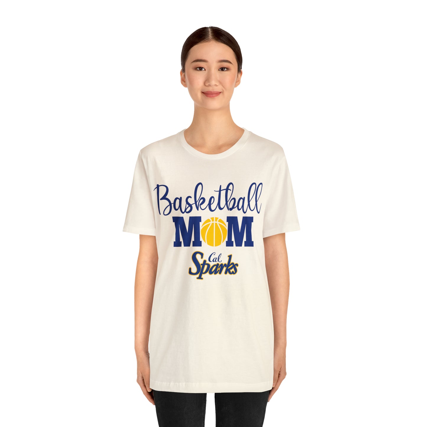 Basketball Mom Unisex Jersey Short Sleeve Tee