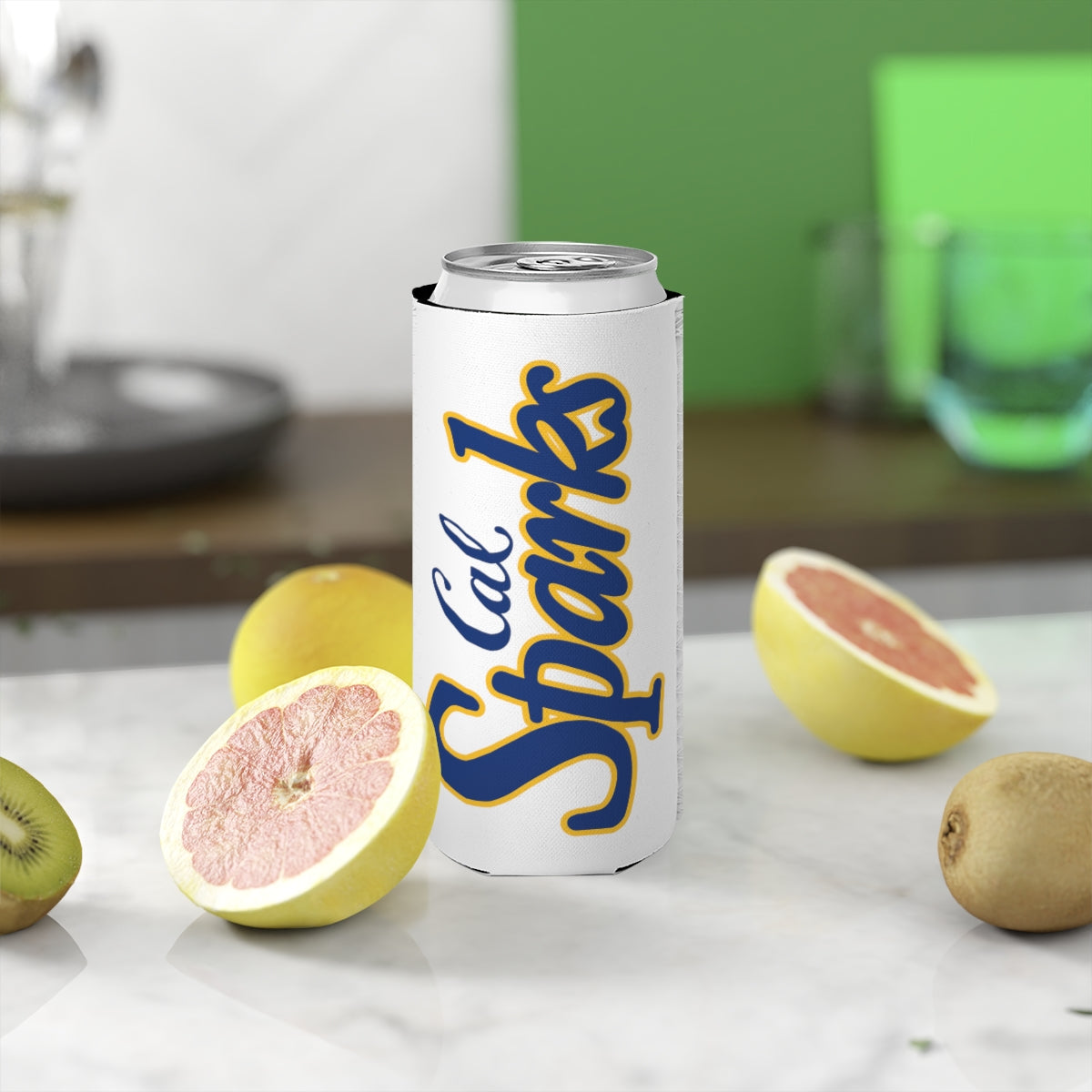 White Cal Sparks, Slim Can Cooler