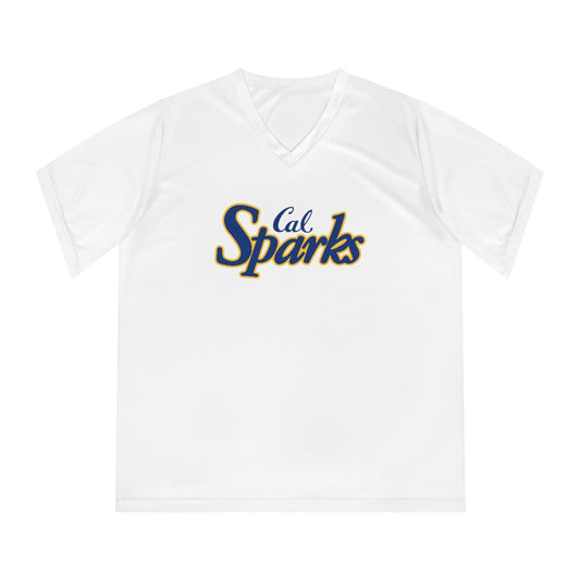 COACH Cal Sparks, Women's Performance V-Neck T-Shirt